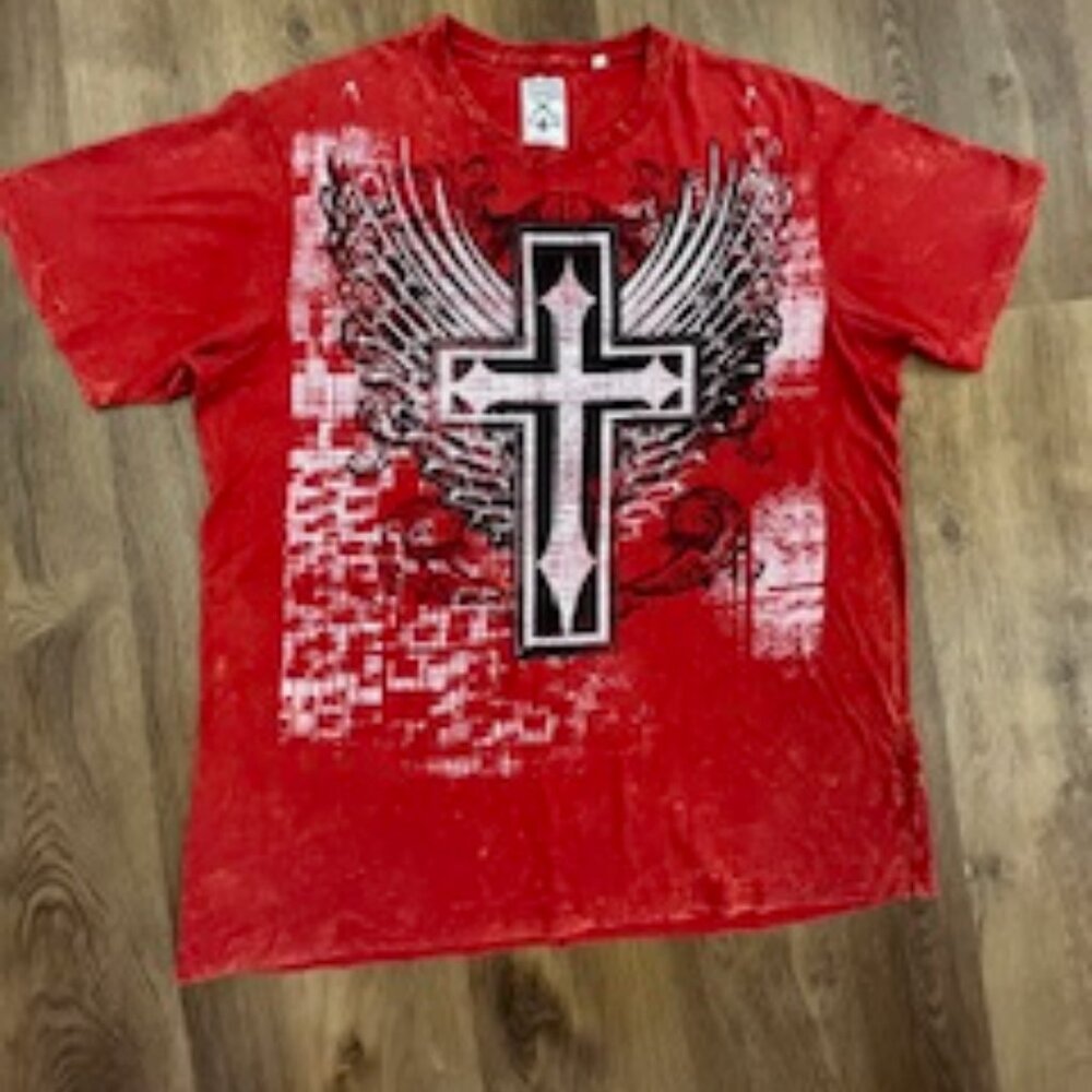 Men's Rock & Roll Cowboy XL Graphic Tee